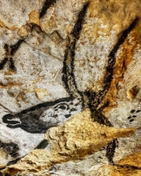 Peinture dans les grottes de Lascaux