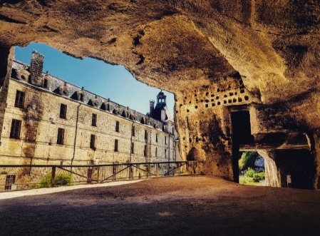 Grottes de l'abbaye de Brantôme